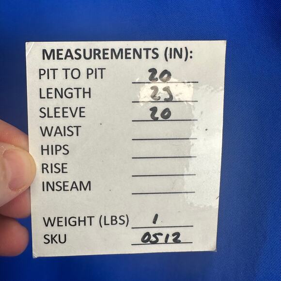 Zara Long Sleeve Royal Blue Deep V Neck Slit Blouse Womens Small Flowy Boxy - Picture 14 of 14